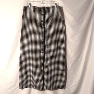 Button Up Maxi Skirt